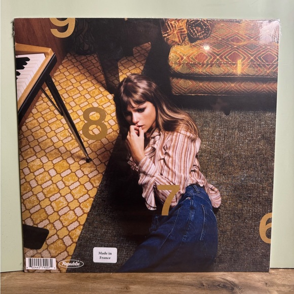 Taylor Swift - Midnights Mahogany Marbled Vinyl Album LP - Picture 4 of 4